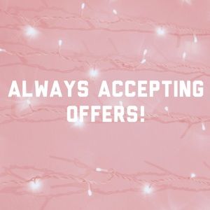 ACCEPTING OFFERS ON ALL LISTINGS